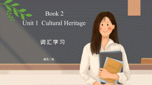 Unit 1 Cultural Heritage 词汇学习（ppt课件）-2022新人教版（2019）《高中英语》必修第二册.pptx