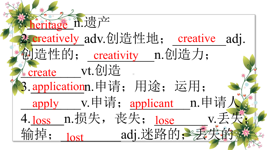 Unit 1 Cultural HeritageLanguage points（ppt课件）-2022新人教版（2019）《高中英语》必修第二册.pptx_第3页