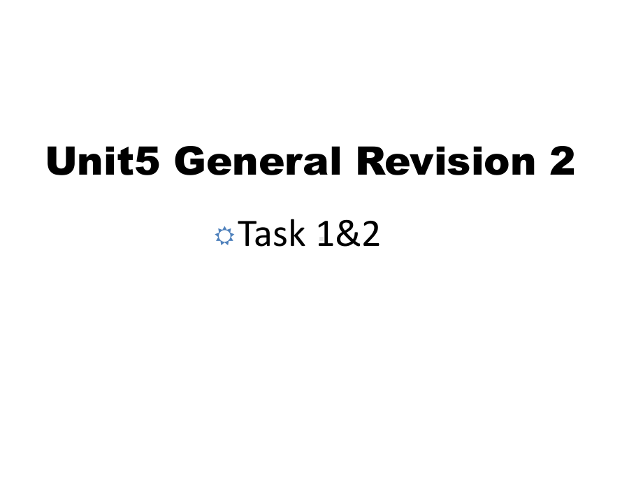 六年级下册英语课件－Unit5 General Revision2 Task1-2｜人教精通版 .ppt_第1页