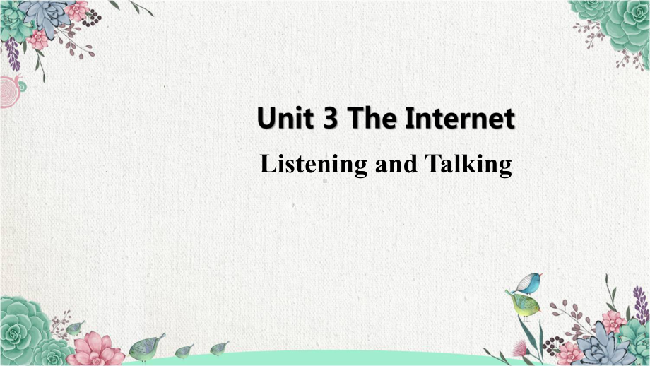 Unit3Period 5 Listening and Talking（ppt课件）-2022新人教版（2019）《高中英语》必修第二册.pptx_第1页