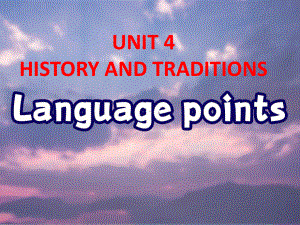 Unit4 Language points（ppt课件）-2022新人教版（2019）《高中英语》必修第二册.ppt