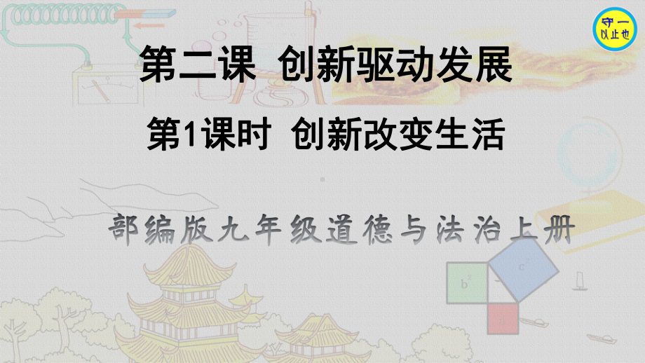 部编九年级道德与法治上册 创新改变生活(附习题)课件.ppt_第3页