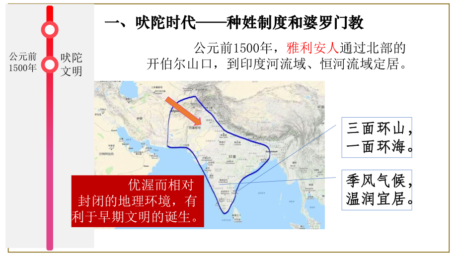 部编版九年级历史上册古代印度课件2.pptx_第3页