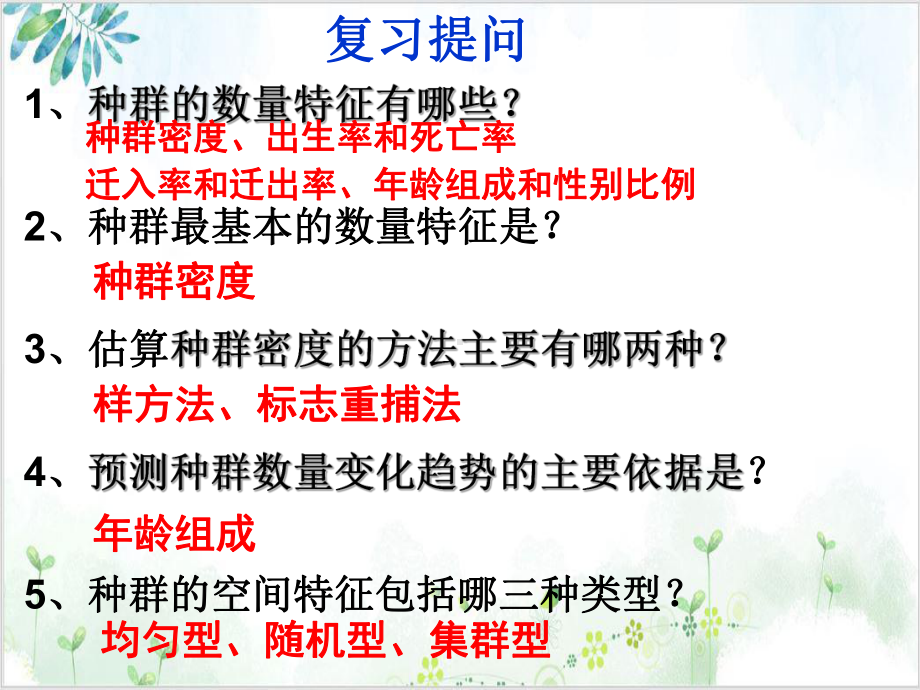 种群数量的变化 精美课件.ppt_第2页