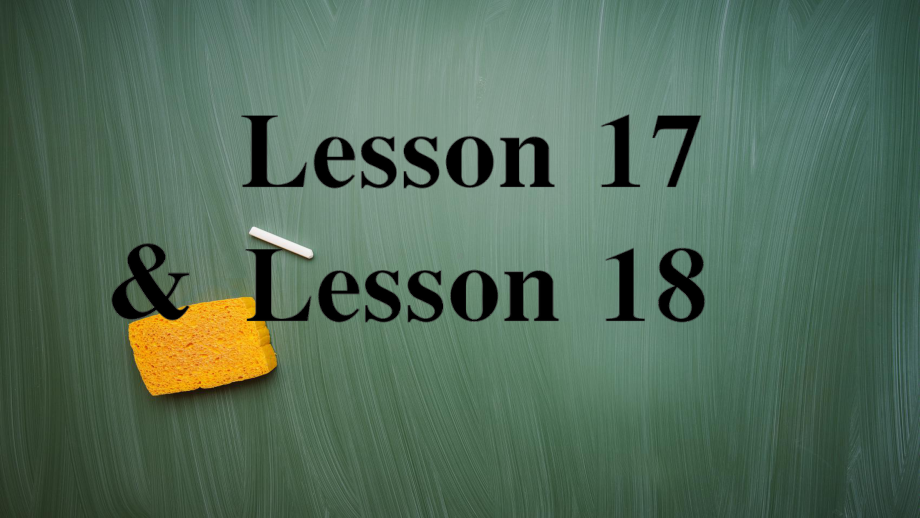 精通版五年级英语上册Lesson 17 & Lesson 18课件.ppt（纯ppt,不包含音视频素材）_第1页