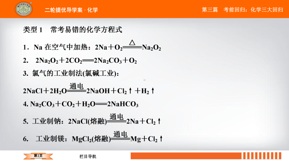 第2讲 回归化学方程式(微信公众号：化学教学大咖)课件.ppt_第2页