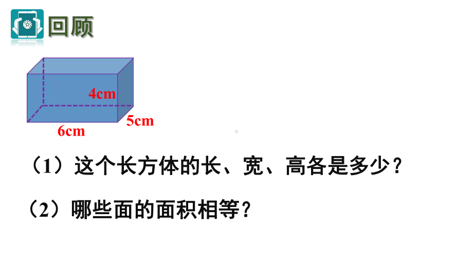 五年级下册数学课件 1.1 长方体和正方体表面积 北京版（共28张PPT） .ppt_第2页