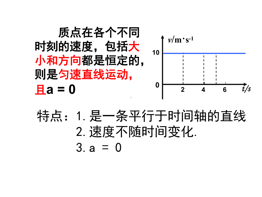 部编版新高一物理必修第一册匀变速直线运动速度与间关系 公开课课件.ppt_第2页