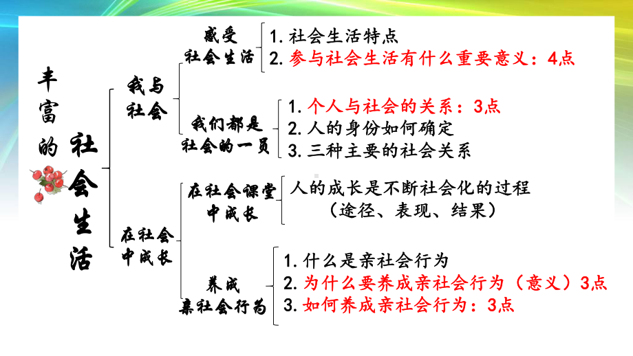 第一课 丰富的社会生活 复习课件2021 2022学年部编版八年级道德与法治上册.pptx_第2页