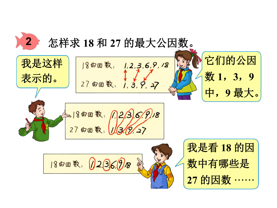 五年级数学下册课件-3公因数和最大公因数练习25-苏教版17页.ppt_第3页