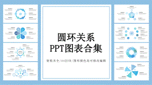 通用图表圆环形循环关系图图表课件.pptx