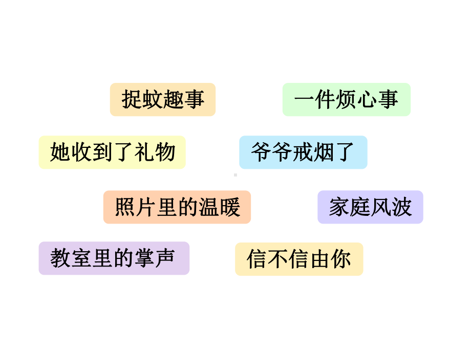 部编人教版四年级上册语文写事作文生活万花筒课件.pptx_第2页