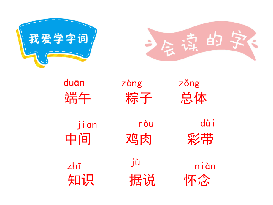 统编人教版一年级下册语文 10 端午节 教学课件.ppt_第3页