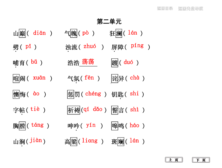 部编版七年级语文下册期末专项一 字音字形课件.ppt_第3页