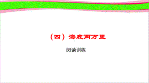 通用版中考语文总复习4海底两万里 公开课一等奖课件3.ppt