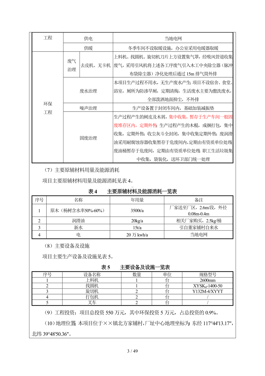 年加工5000立方米木板新建工程项目建设项目环境影响报告表参考模板范本.doc_第3页