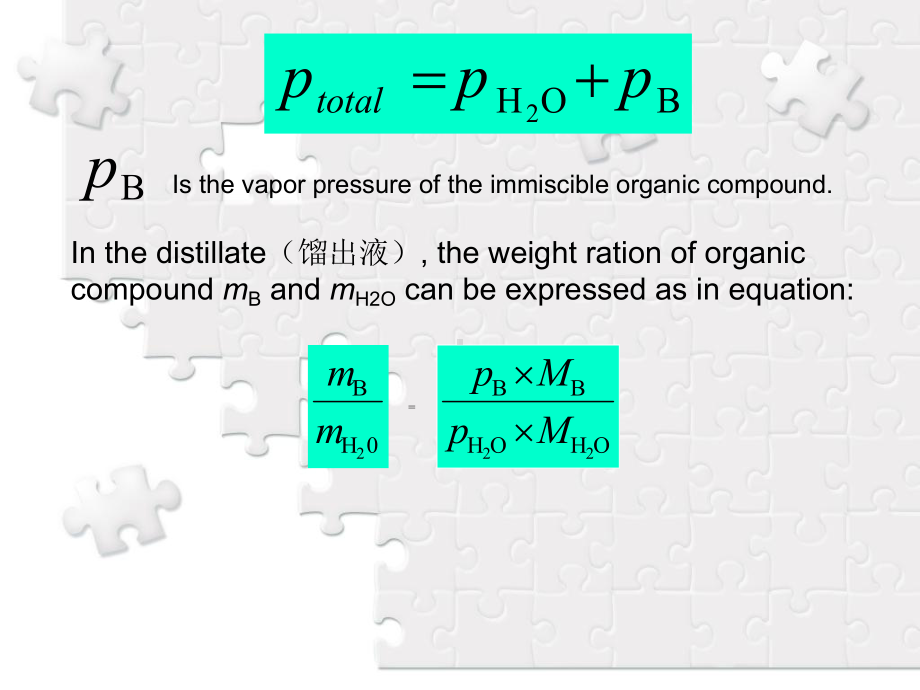 英文有机化学实验 水蒸汽蒸馏与萃取与洗涤课件.ppt_第3页