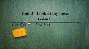 精通版三年级英语上册Lesson 16课件.ppt（纯ppt,不包含音视频素材）