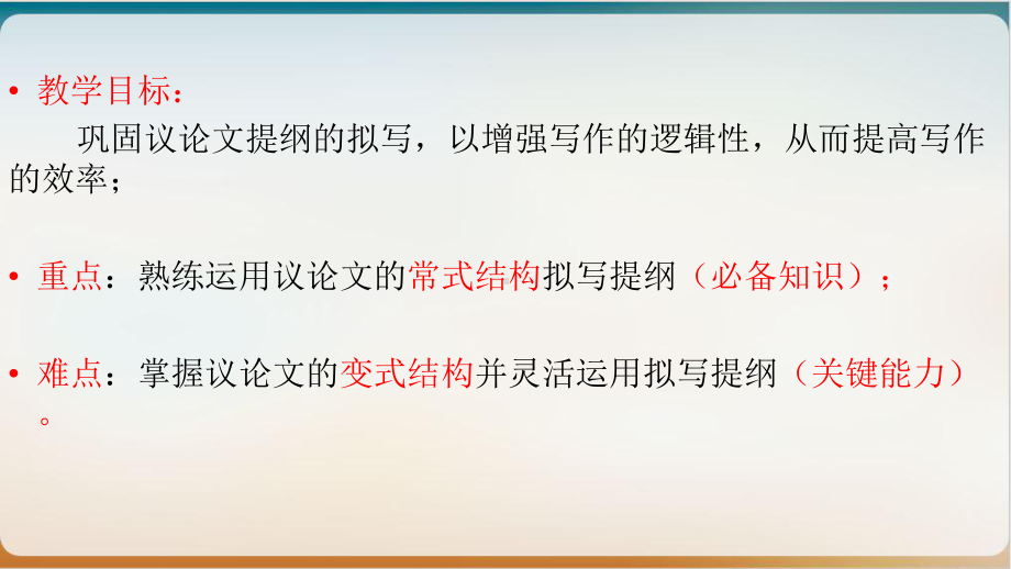 议论文提纲写作训练示范课件.pptx_第2页