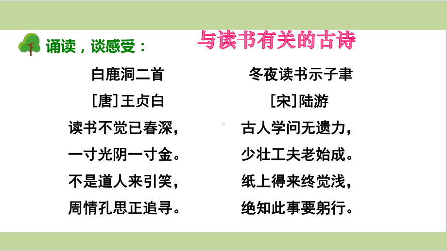 部编人教版六年级上册小学语文课件 第3单元传统文化鉴赏：读书要有目的.ppt_第2页