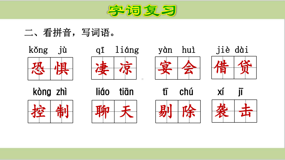 部编人教版六年级下册语文期末第二单元复习课件.ppt_第3页