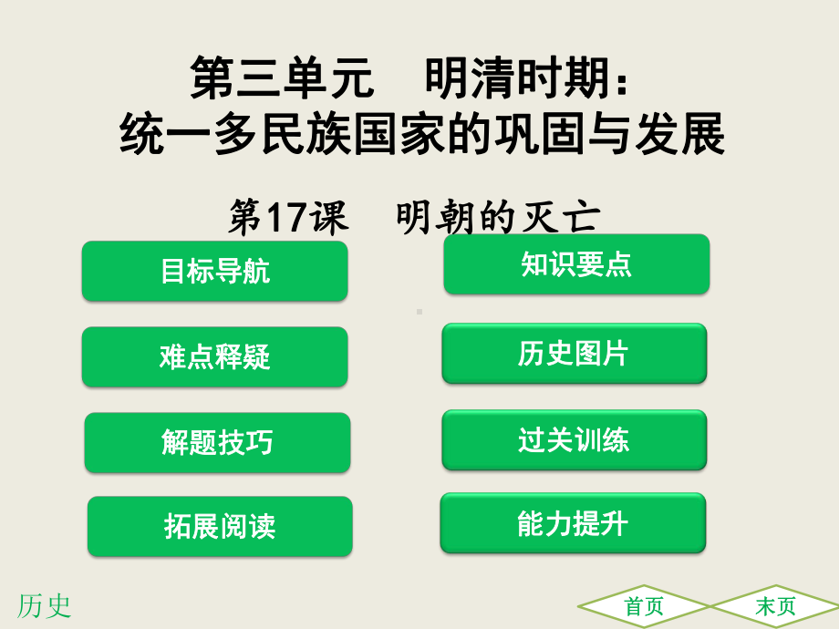 部编版历史明清时期：统一多民族国家的巩固与发展优质课件1.ppt_第1页