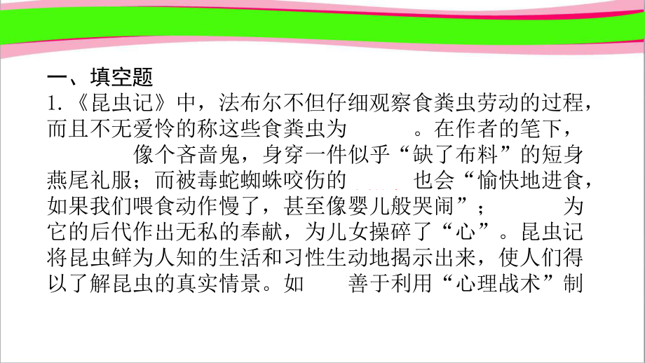 通用版中考语文总复习6昆虫记 公开课一等奖课件9.ppt_第2页