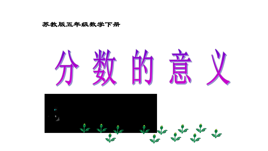 五年级数学下册课件-4.分数的意义练习41-苏教版（24张PPT）.pptx_第1页