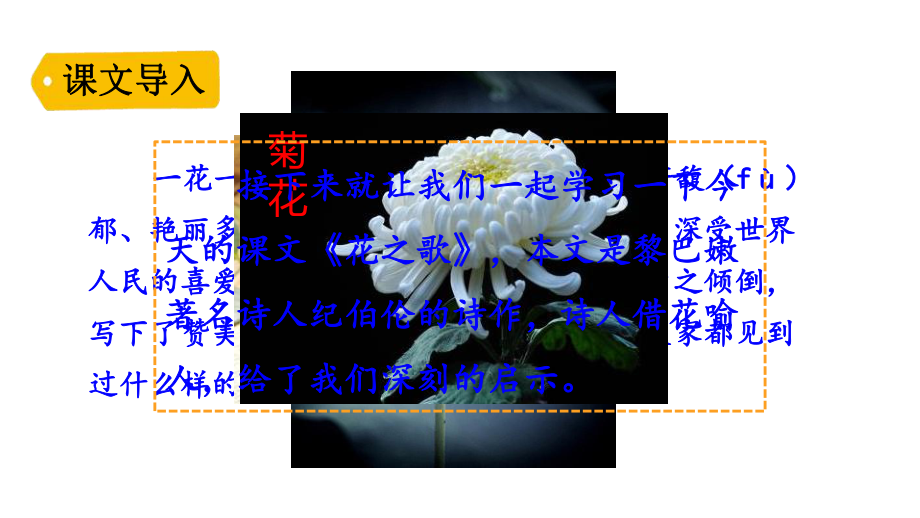 部编版教材《花之歌》公开课课件1.pptx_第1页