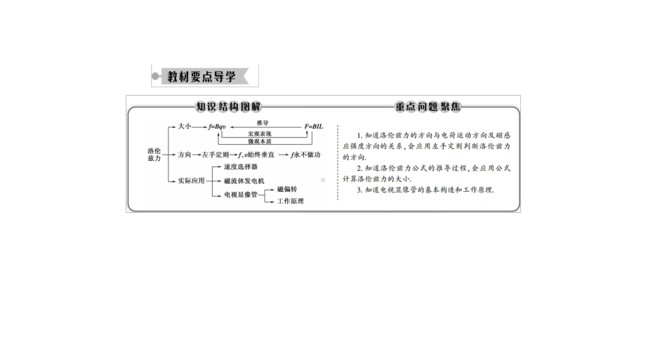 磁场对运动电荷的作用力—人教版高中物理选择性必修第二册课件(共张).ppt_第3页