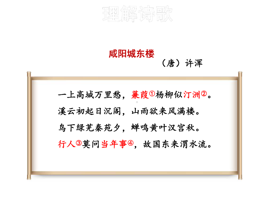 部编版九年级语文上册 第六单元 6课外古诗词诵读课件.ppt_第1页