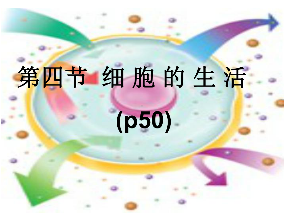 部编人教版七年级生物上册 细胞的生活课件.ppt_第2页