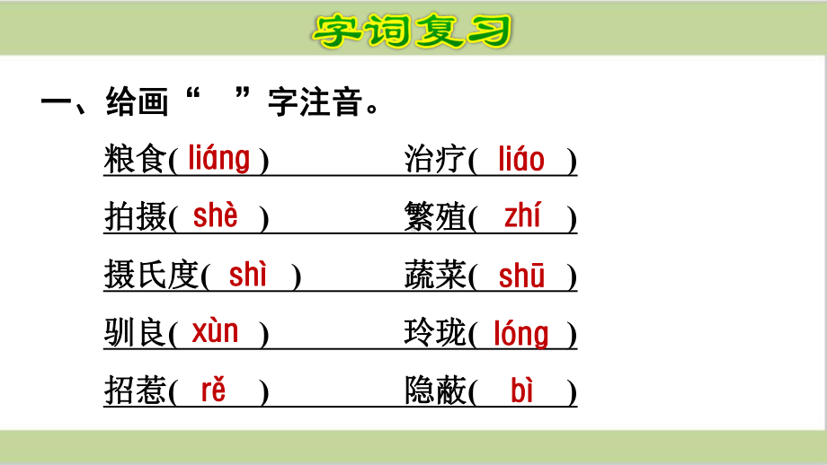 部编人教版五年级上册小学语文第五单元复习课件.ppt_第2页