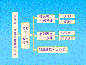 高中地理 第三章 第四节 数字地球课件 湘教版必修3.ppt