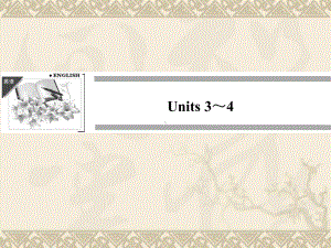 高考英语总复习 9Units 3～4课件(江苏专用).ppt（纯ppt,无音视频）