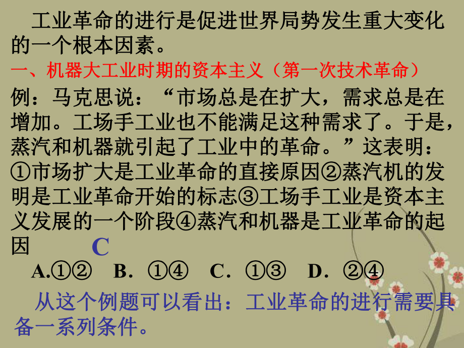 高中历史 世界近代现代史上册复习《资本主义世界体系初步形成和社会主义运动的发展》课件.ppt_第3页