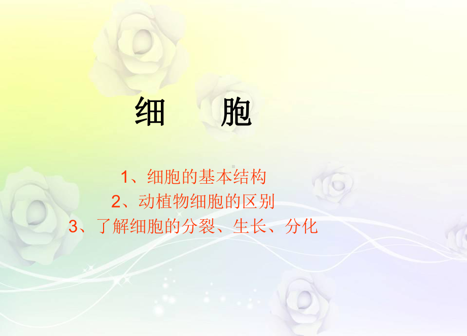 青岛小学科学六下《1 细胞》课件 .ppt_第1页