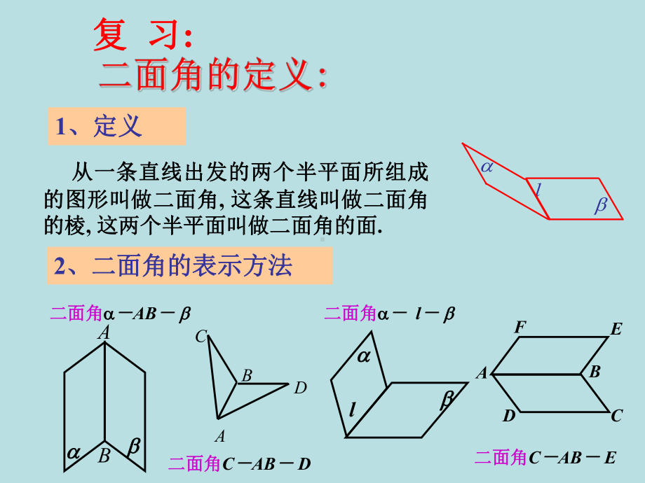 高考数学专题：立体几何中的二面角的求法课件.ppt_第3页