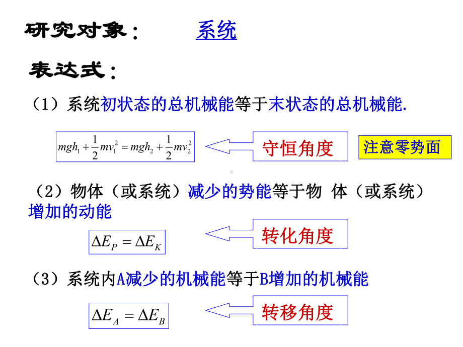 高中物理必修二机械能守恒定律习题课课件(整理推荐).ppt_第3页