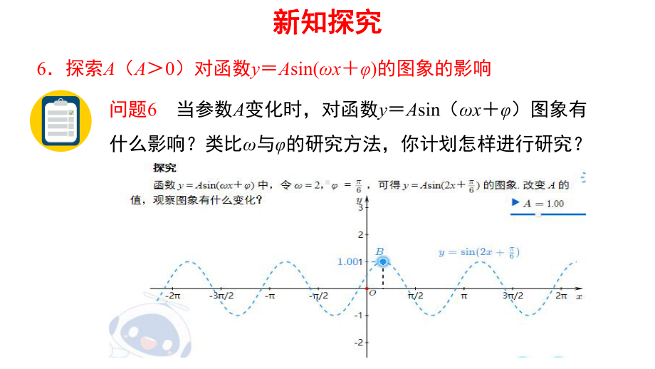 高中数学人教A版必修第一册《 函数y=Asinωx φ(第二课时)》课件.pptx_第2页