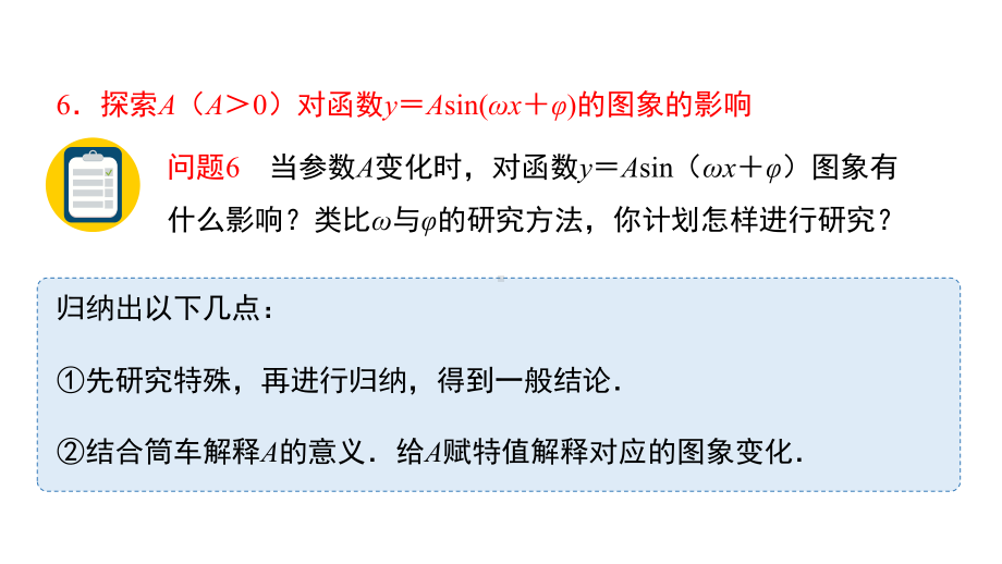 高中数学人教A版必修第一册《 函数y=Asinωx φ(第二课时)》课件.pptx_第3页