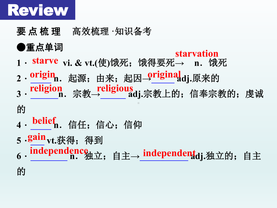 高中英语必修3 Unit-1 必修三复习课件.ppt（纯ppt,无音视频）_第3页