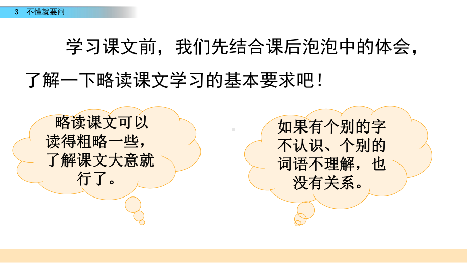 部编版语文三年级上册优秀课件3 不懂就要问.pptx_第3页