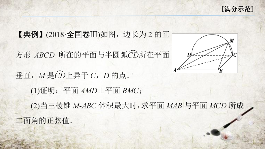 高考数学 立体几何 2020年高考数学(理)破题之道与答题规范课件.pptx_第3页