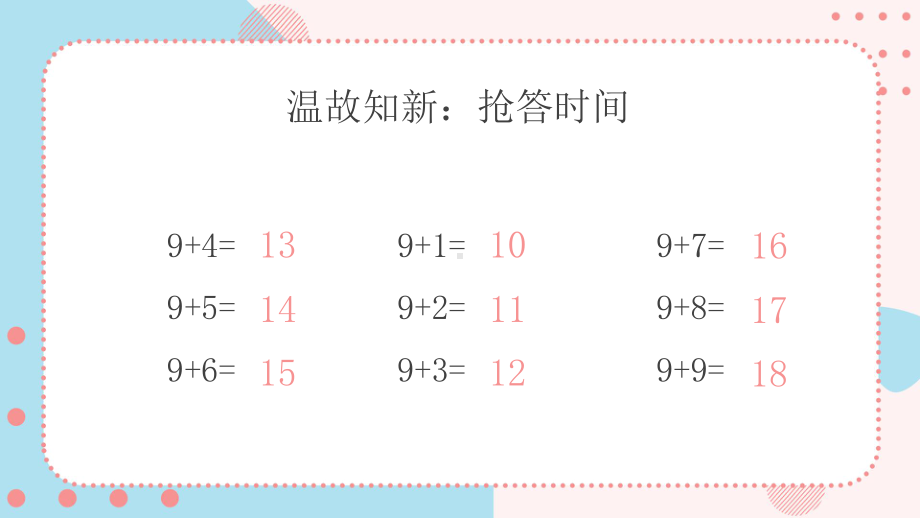 一年级上册数学课件-20以内的进位加法（2) 人教版 （共15张PPT）.pptx_第3页