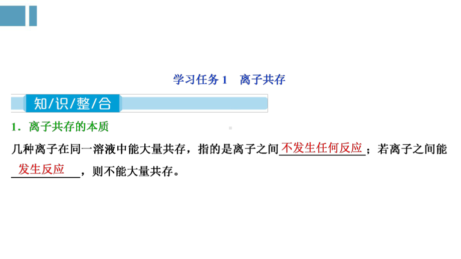 高中化学《第二章第三节离子共存、离子的检验和推断》课件.ppt_第3页