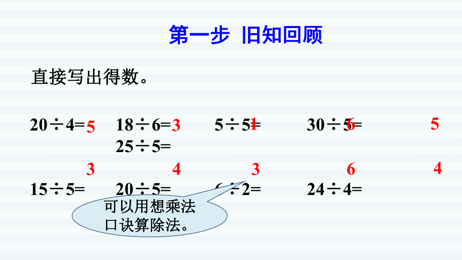 二年级下册数学课件-第四单元 表内除法（二） 第1课时用7、8的乘法口诀求商人教版(共8张PPT).pptx_第2页