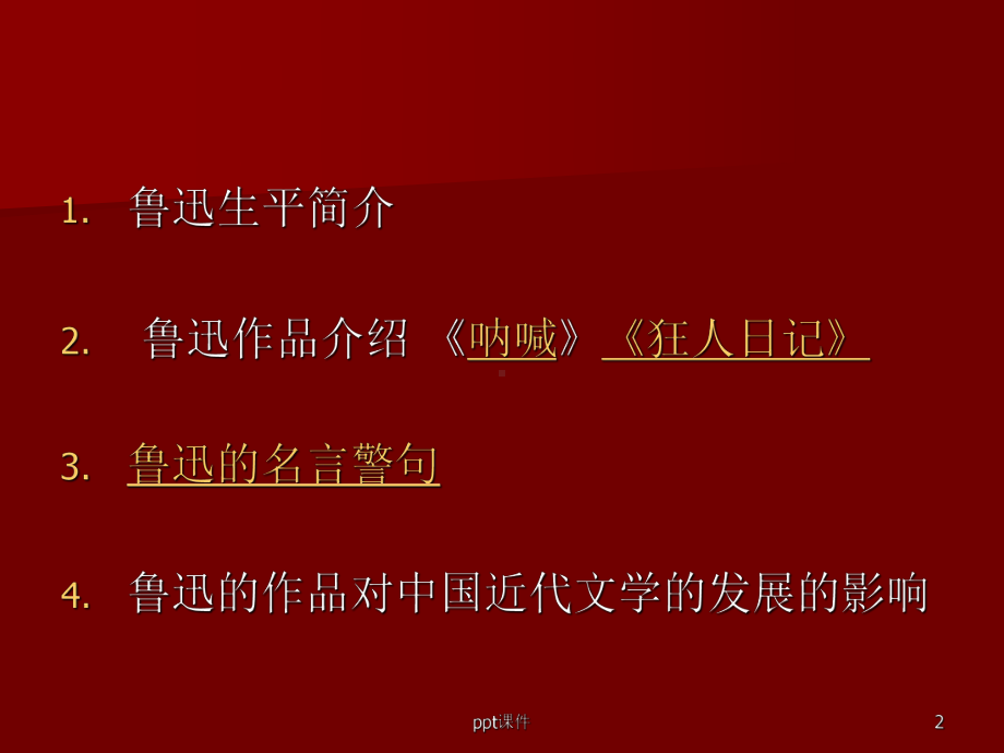 鲁迅及其作品简介 课件.ppt_第2页