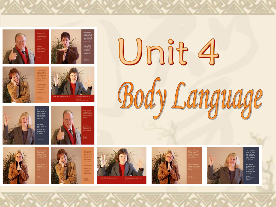 高一英语必修4 Unit 4 body language课件.ppt（纯ppt,不包含音视频素材）_第1页