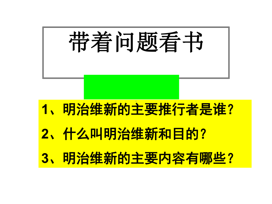 高中历史选修1《第八单元 日本明治维新第3课 明治维新》148人教课件.ppt_第3页